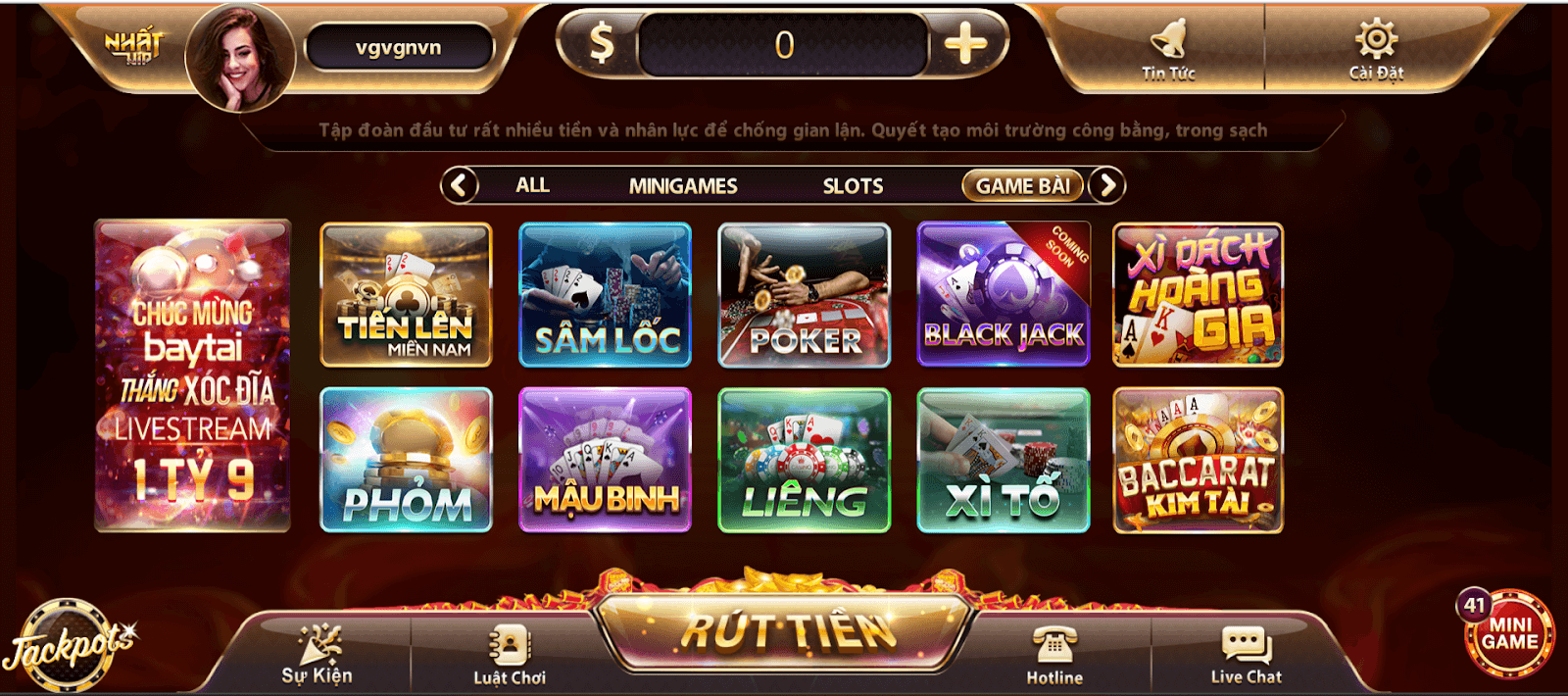 Game đổi thưởng Vua săn cá tại Nhatvip